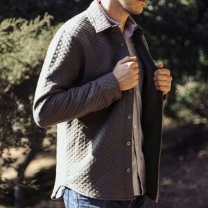 Relwen Bubble Knit Shirt (Charcoal)